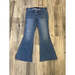 Hollister Jeans Womens 9S W29L29 Denim Vintage Flare Low Rise Stretch Retro